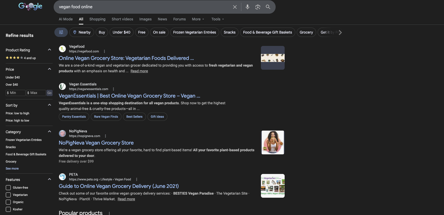 vegan essential - vegan food online